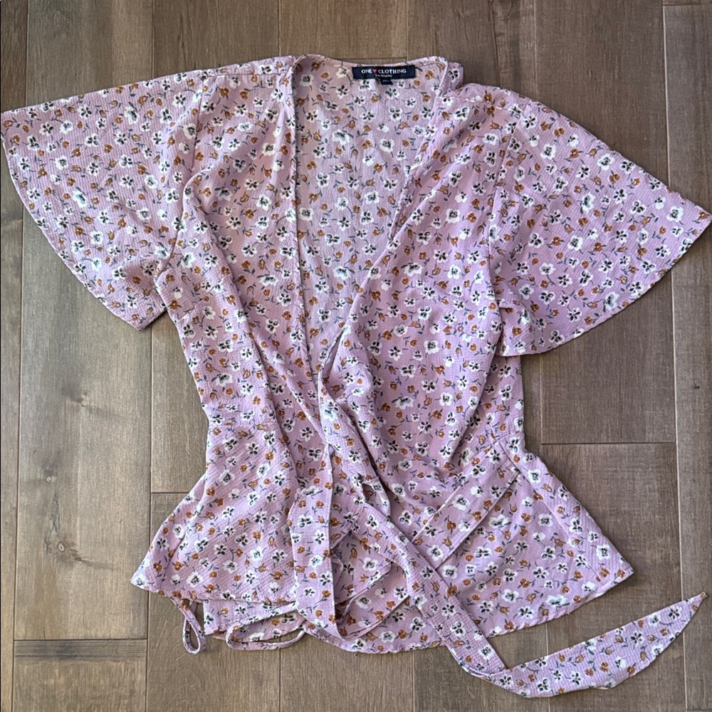 Pink Floral Top